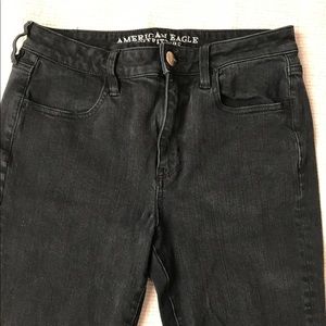 American Eagle black jeggings